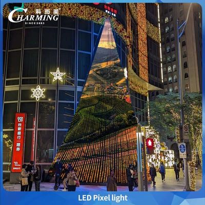 Charmoso Pixel LED de Próxima Geração 2025 40D 40×27.3mm IP66 Impermeável Carcaça de PC Para Iluminação de Atrações Turísticas e Decoração Arquitetônica