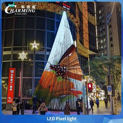 Charmosa marca Pixel Light com cores RGB IP66 Usar para iluminação de edifícios e iluminação de pontes