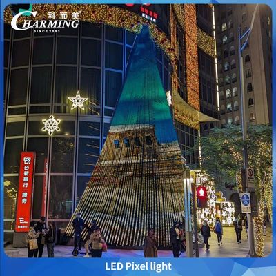 SMD3535 50C LED Luzes de Pixel IP66 Control SPI à prova d'água Para Paredes Exteriores Iluminação do Parque de Palco