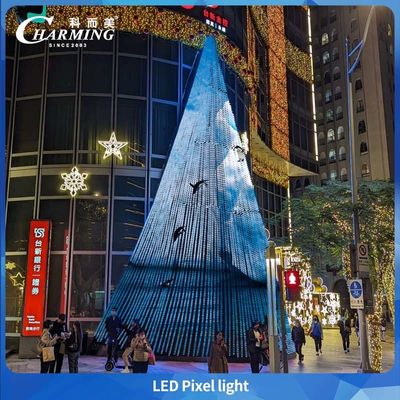 2025 Produto Popular Pixel Light SMD3535 Com PC Shell + Shell de Superfície Transparente Para Construção Como Iluminação de Árvore de Natal