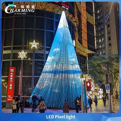 Charmosa luz de pixel LED com ponto de ruptura Resumo RGB pode atingir ângulo de 180 ° para iluminação de edifícios arquitetônicos