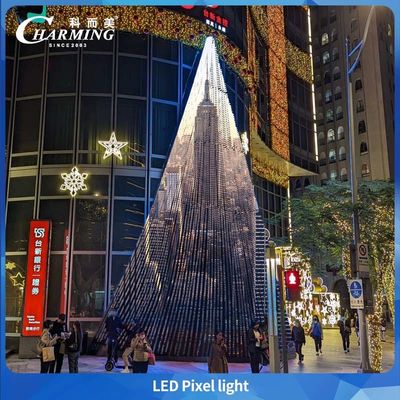 Novas Luzes de Pixel LED de Tecnologia 50C SMD3535 IP66 SPI Control Luzes Exteriores Decoração de Parede Exterior Luzes de Palco Parque