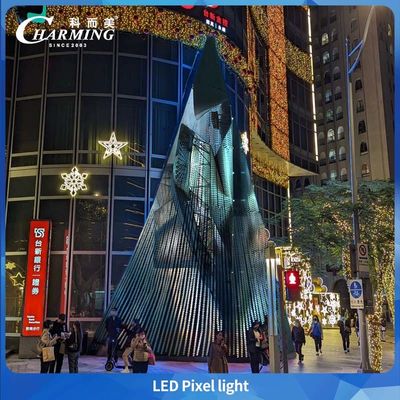 Luzes de Pixel LED 50C SMD3535 IP66 SPI Controle Luz Externa Decoração de Parede Externa Iluminação de Palco