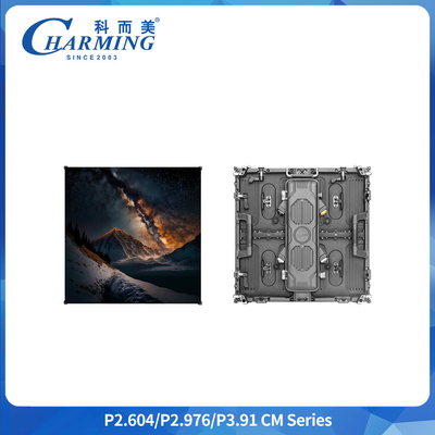 Tela de publicidade LED para aluguel externo P3.91 IP65 7680Hz 500*500mm SMD1921