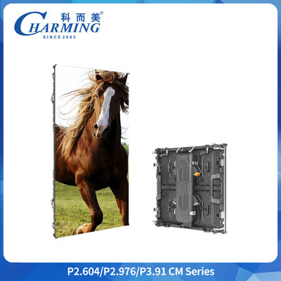 P3.91 Ecrã de publicidade LED de aluguer ao ar livre IP65 7680Hz 500x1000mm/500*500mm