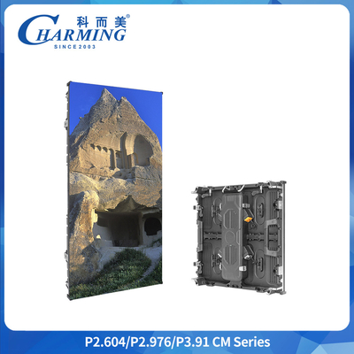CM Série P3.91 Lâmpadas de aluguel ao ar livre 8K Taxa de atualização IP65 500m*1000m Ultra Thin 79mm Eventos de poupança de energia