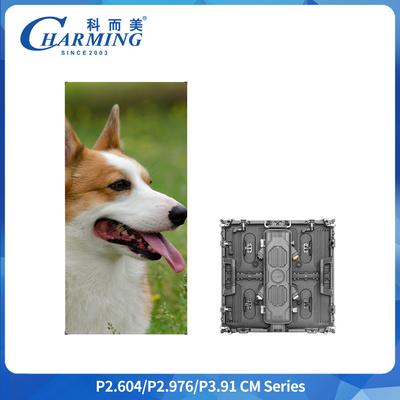 Display LED para exterior de 79mm 7680Hz IP65 com manutenção traseira 500x500mm