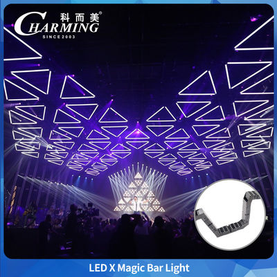 Design de buraco de parafuso Produto original da Charming LED X Magic Bar Design modular Produto encantador LED X Magic Bar RGB LED Pixel Bar Para evento de entretenimento