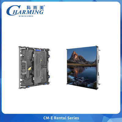 Painel de parede de vídeo de publicidade exterior LED 500x500 Resolução 8K Exibição de aluguel montável à parede impermeável