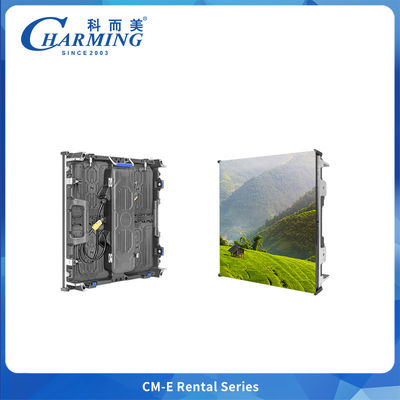 Gabinete de liga de alumínio 79MM CM-E para aluguel de tela LED com HUB indicador de sinal para eventos de palco de concertos