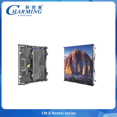 Painel de parede de vídeo de publicidade exterior LED 500x500 Resolução 8K Exibição de aluguel montável à parede impermeável