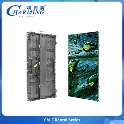 Forte rigidez Alumínio Alloy Aluguel Led Display Cabinet Integração de cabo de alimentação para eventos de palco de concerto