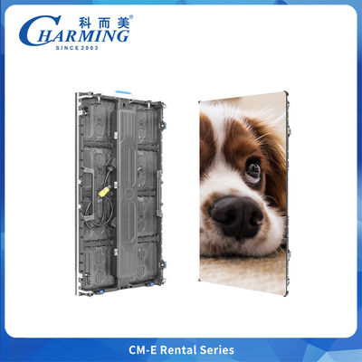 Ultra-fina 79mm aluguel LED Display Cabinet Integração de cabo de alimentação para eventos de palco de concerto