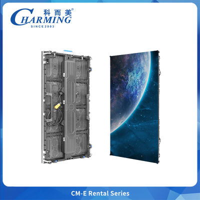 Painel de LED aluguel à prova d'água para exterior de 7680Hz, com emenda desalinhável