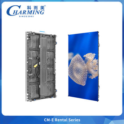 P2.9/P3.91 Gabinete de display LED de aluguel com manutenção traseira, integração do cabo de alimentação para eventos e festas em palco de concerto