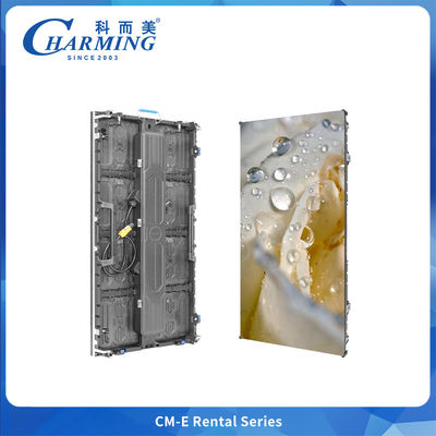 Charming P2.604 Indoor CM-EE Series Waterproof Full Color LED Display Screen para aluguel Com gabinete de liga de alumínio 500x1000mm