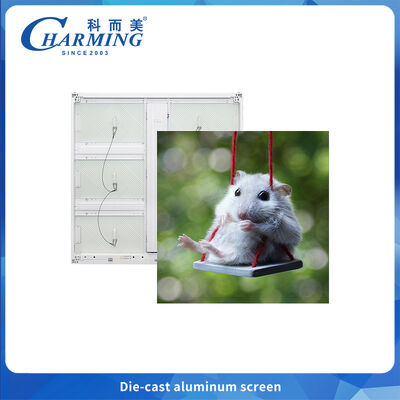 Multi-layer barrier outdoor LED display P6 Thin and light for advertising with heat dissipation and high brightness
