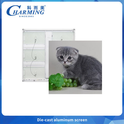 Outdoor LED display low tolerance P6/P4 Thin and light for advertising support arc corner splicing with high brightness