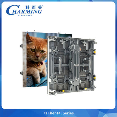 Full Color IP65 Eventos de palco externo tela de LED 500x500mm P3.91 Publicidade ao ar livre aluguel de parede de vídeo