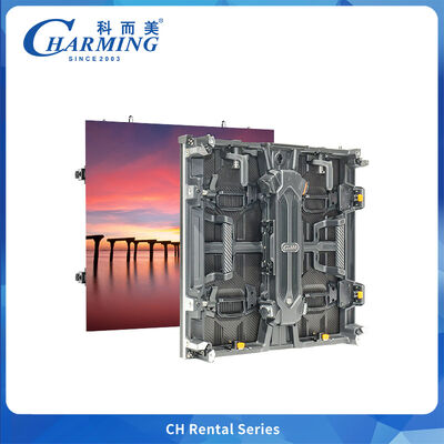 Ecrã LED interno flexível da série CH-E SMD1515 Curvo 7680Hz 600-800cd/m2 IP42 Manutenção frontal