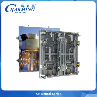 Exibição LED flexível exterior P3.91 Min Diâmetro 1.27m cilindro IP65 à prova d'água para o palco criativo