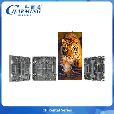 Display LED Outdoor Forma Criativa P3.91 Gabinete Curvo Flexível de Ângulo Reto 7680Hz para Festival de Concerto