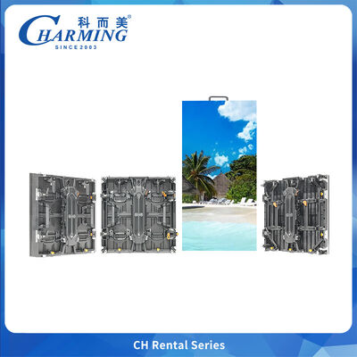 IP65 Armário de tela LED exterior 500x500mm 15m Alteza de elevação Manutenção frontal para aluguel de palco