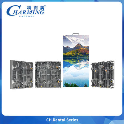 Painel de LED para Exterior IP65 Série CH 500x500mm Leve 7.9kg Manutenção Frontal/Traseira para Aluguel de Palco