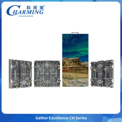 Display LED de aluguer para eventos ao ar livre Concertos e exposições que fornecem visuais claros e brilhantes e soluções de instalação fáceis