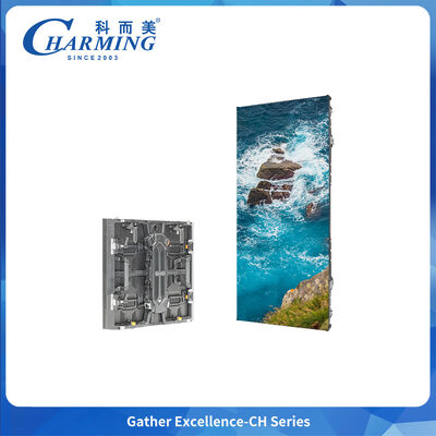 Tela de LED de alto brilho, parede de vídeo modular, painel de tela comercial interna, display de LED