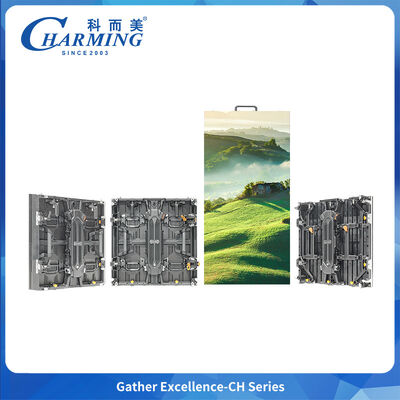 Display LED externo da série CH P1.953/P2.604/P2.976/P3.91 Versões regulares / curvas / flexíveis / em ângulo reto