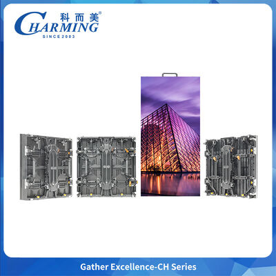 Caixa de controlo Retalho P3.91 Display comercial LED Mão especial impermeável Ante e traseiro Manutenção de um clique Desgaussing CH