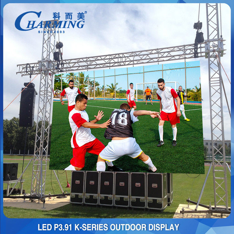 Sistema Novastar LED P3.91 Ecrã LED exterior Ecrã LED de vídeo de parede Ecrã de aluguer