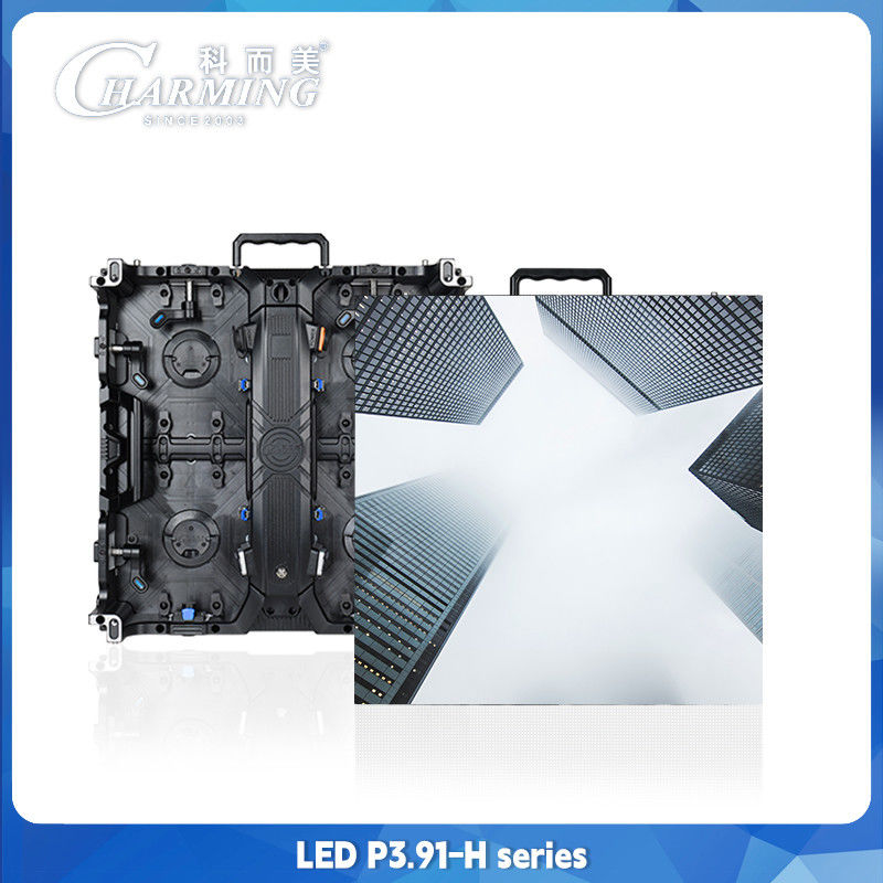 Alta Refrescagem P3.91 LED Display Board Aluguer Publicidade ao ar livre a cores