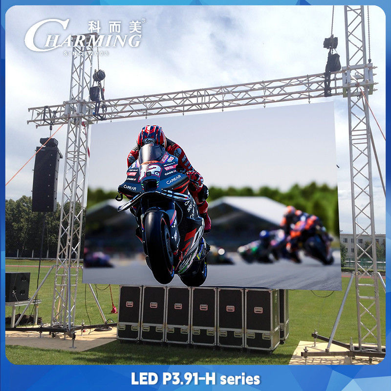 16 Bit P3.91 Aluguel LED Display Proteção frontal para eventos fundo ao ar livre