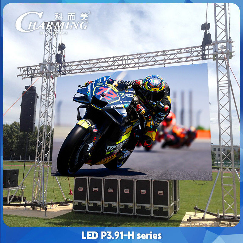 Grande evento de aluguer LED ecrã de vídeo à prova d'água IP65 comercial P3.91 LED ecrã de exibição