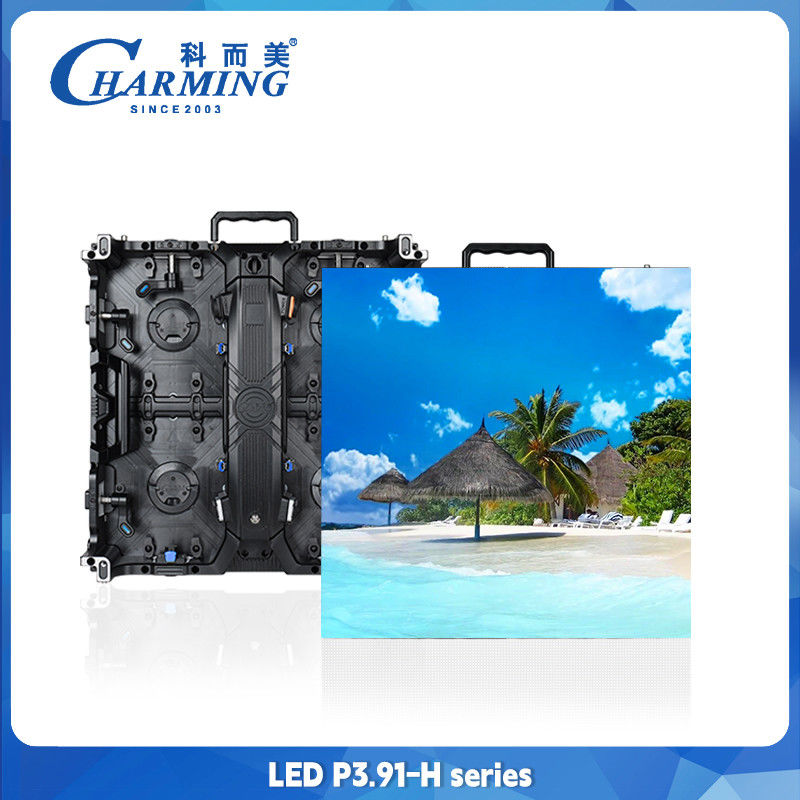 Aluguer P2.98, P3.91 Serviço de frente IP65 LED Video Wall Display 4K Led Screen