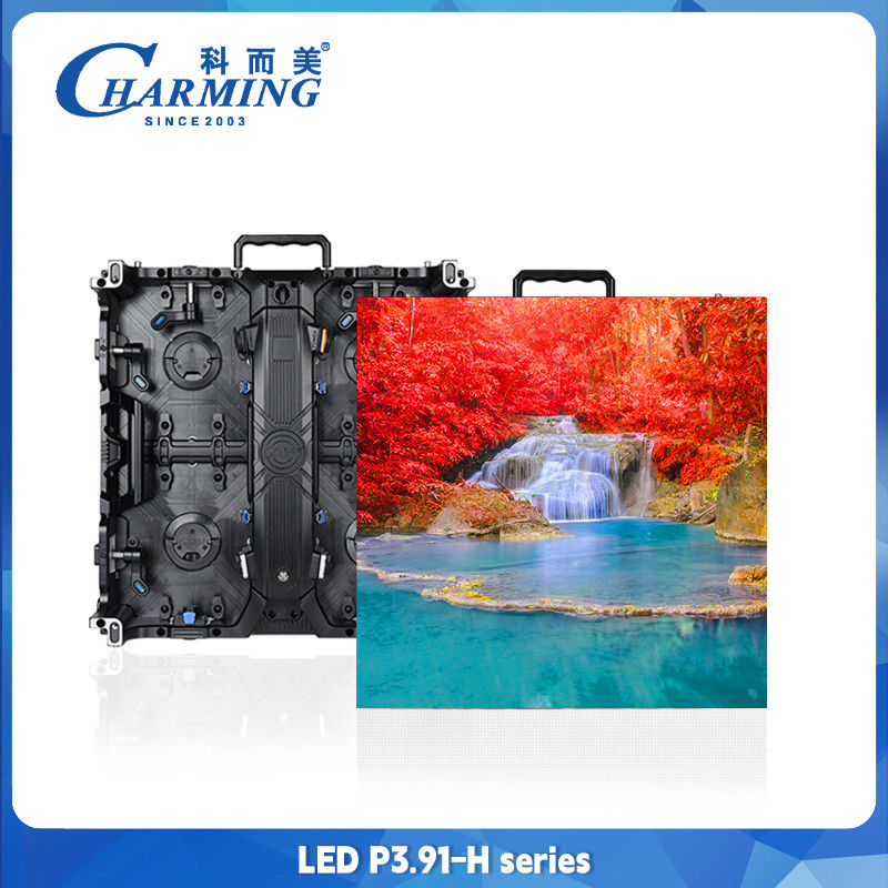 P2.6 P2.98, P3.91 Display de aluguer de parede de vídeo LED de serviço de frente Alto brilho