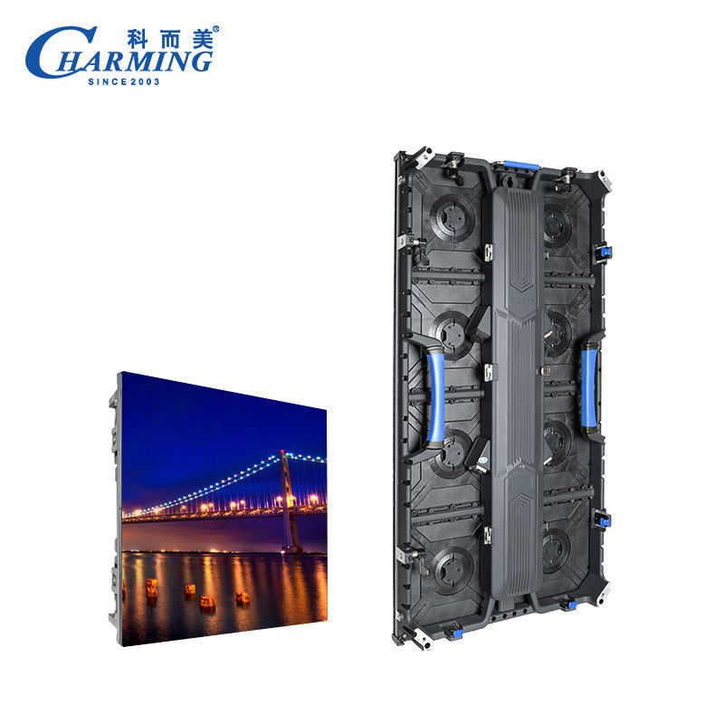 Armário de aluguer fixo P2.98 Série K Display externo 3840Hz Com material de liga de alumínio