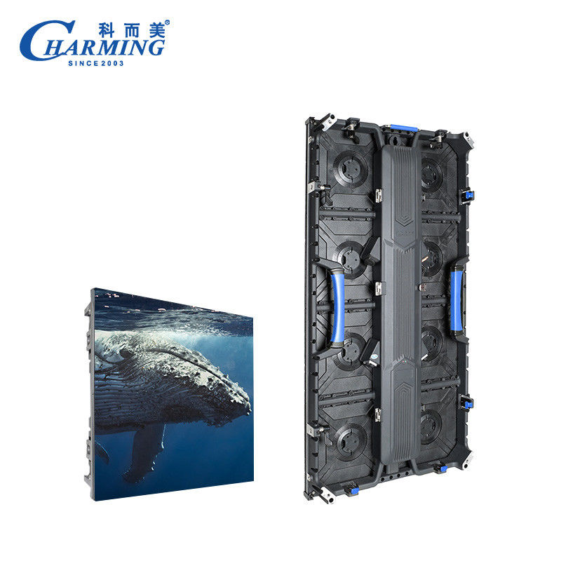 Outdoor Smd Aluguel LED Display Animal Air Picture Videos 500x500mm/500*1000mm Aluguel de armário Led Display Hanging Bar