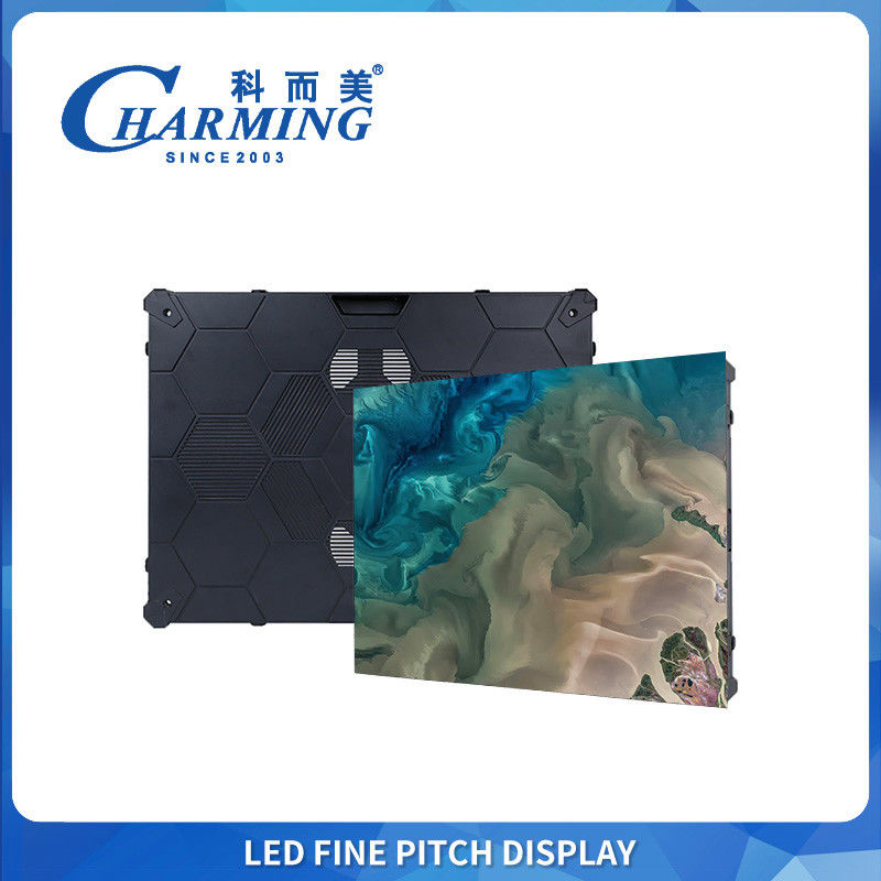 Preço do armazém Conferência & Exposição LED Parede - P1.25 P1.53 Pixels 640x640mm Design de manutenção frontal