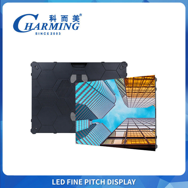 Ecrã LED interno de ponta para auditórios e galerias 8K, manutenção frontal, 6 pixel pitches, tamanhos flexíveis