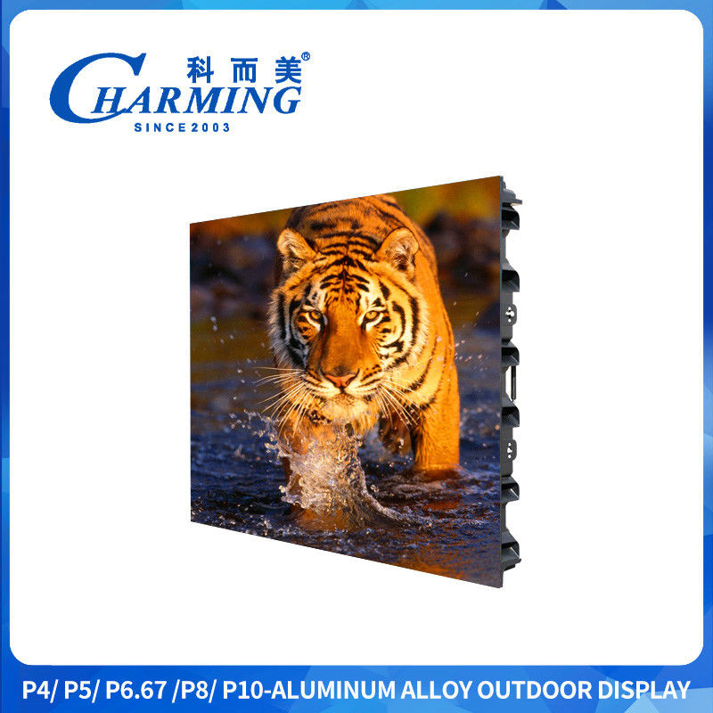 Tabuleiro de publicidade de tela LED P6 Rua montada 960x960MM tela LED P4 vídeo de exibição exterior