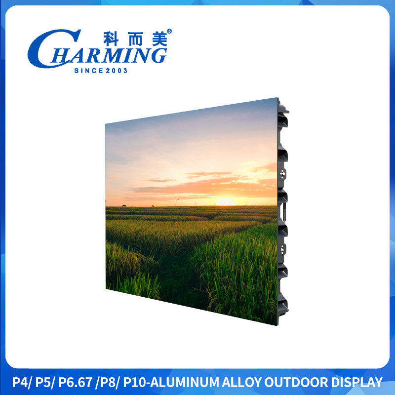 Ecrã de publicidade LED Exterior P4 Exterior Painel de ecrã de exibição LED Com 5500CD/M2 Alto brilho