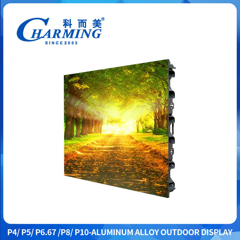 SMD2525 Kinetic Led Screen P4 Street Montado 960x960mm Led Display Screen Com 100000 Horas de Vida