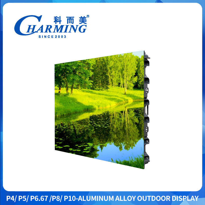 3d P4 Exibição LED Exterior 960x960mm Exibição LED Externa Com 240x240 Resolução