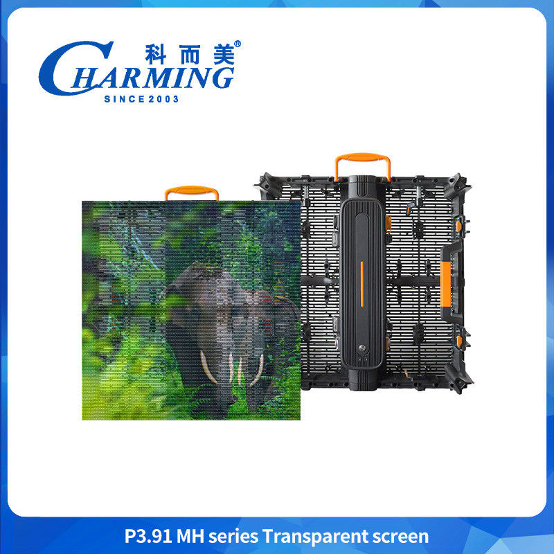 Ecrã LED de empalhamento exterior grande IP65 LED Display para edifício fachada LED parede