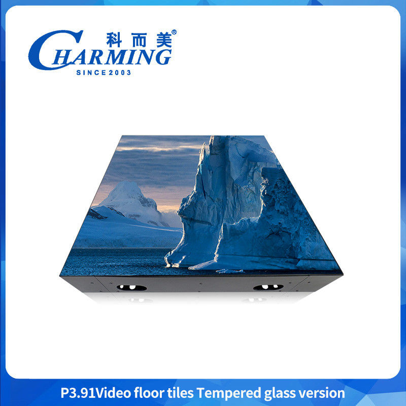 P3.91 LED Dance Floor – Palco e Pista de Discoteca com Superfície de Vidro Duro, à Prova d'Água