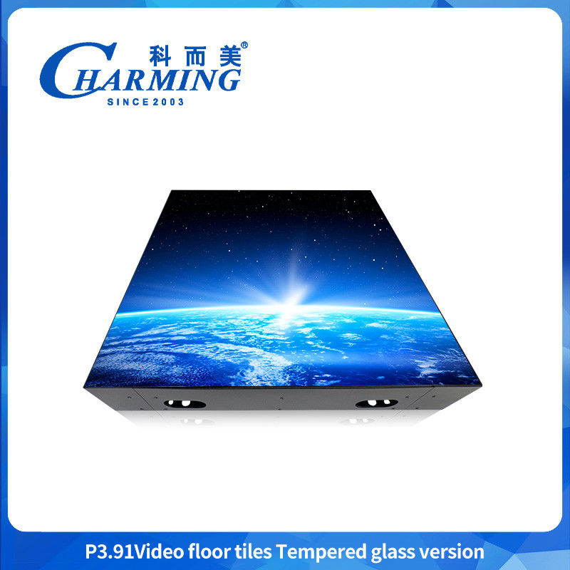 Ecrã de azulejos de piso 18.1KG Gabinete 3840HZ vídeo palco piso de dança stand Led parede portavel piso de dança LED display