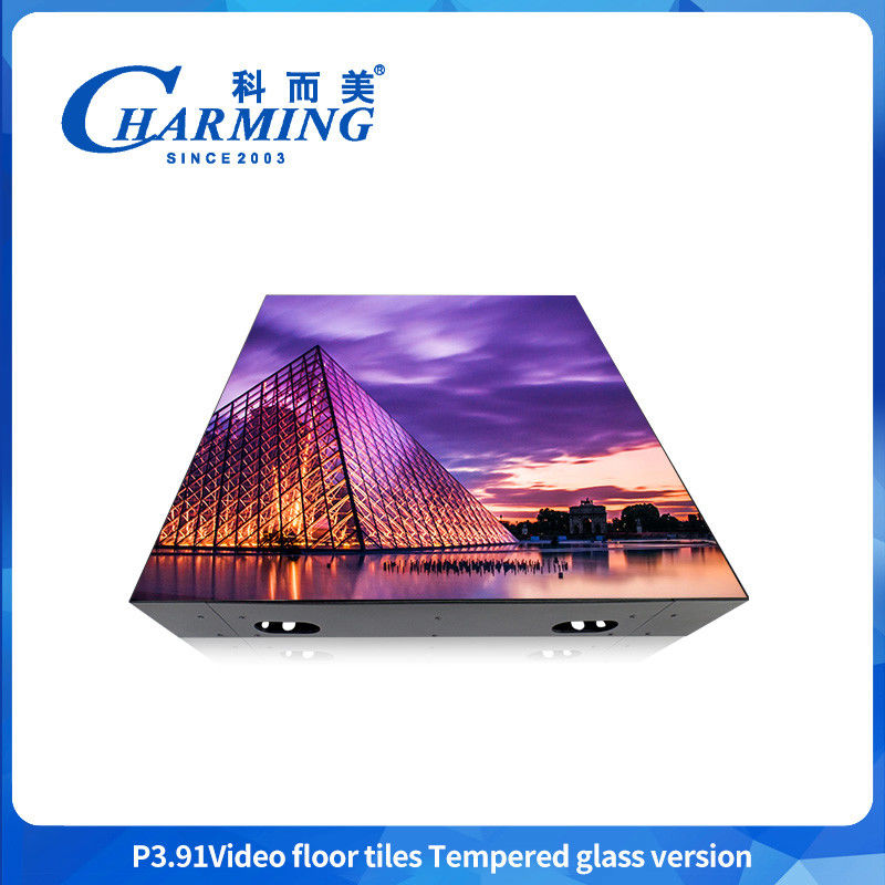 Equipamento de publicidade de 3840HZ Display LED para pisos de dança
